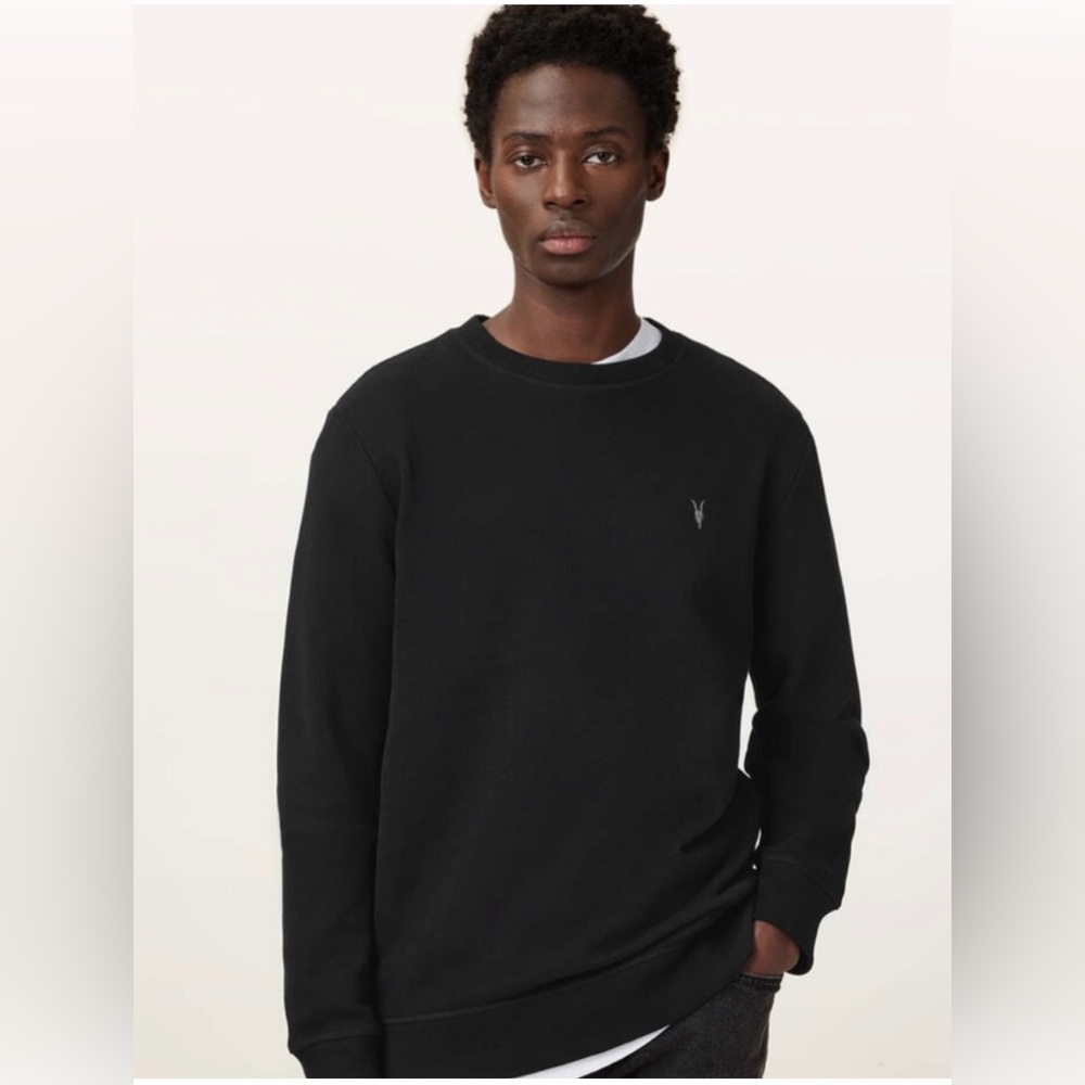 All Saints Raven Crew Neck Ramskull
Sweatshirt Size M